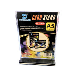 Double Sided Acrylic Card Stand A5
