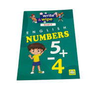 Write & Wipe English Number Level 2