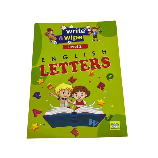 Write & Wipe English Letters Level 2