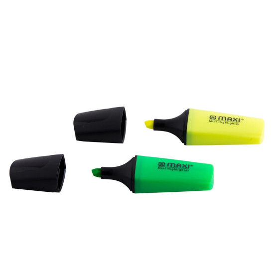 MINI HIGHLIGHTER SET 4 PCS MAXI