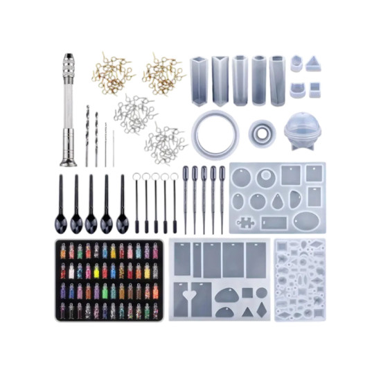 Resin molds for making jewelry