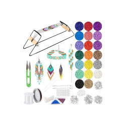 Bead and thread shaping loom